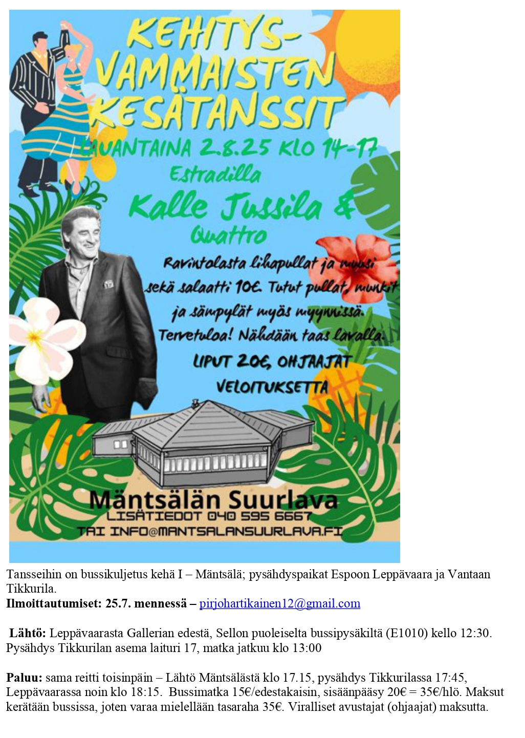 Kesätanssit
